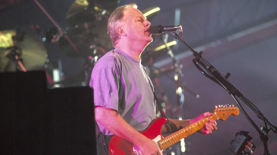 Дэвид Гилмор в составе группы Pink Floyd, 1994 год