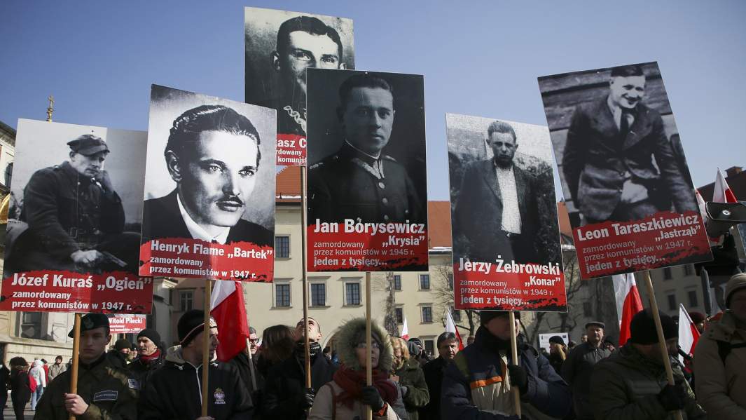 Марш памяти «проклятых солдат» в Польше