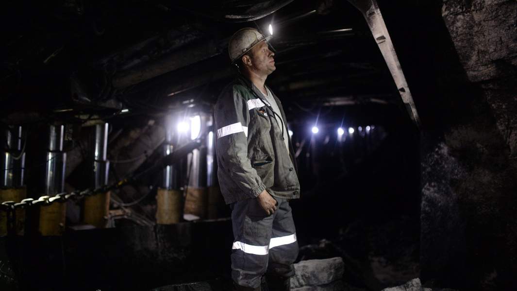 Шахта Сибиргинская в Кемеровской области