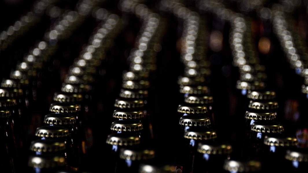 Цех розлива на Жигулевском пивоваренном заводе в Самаре