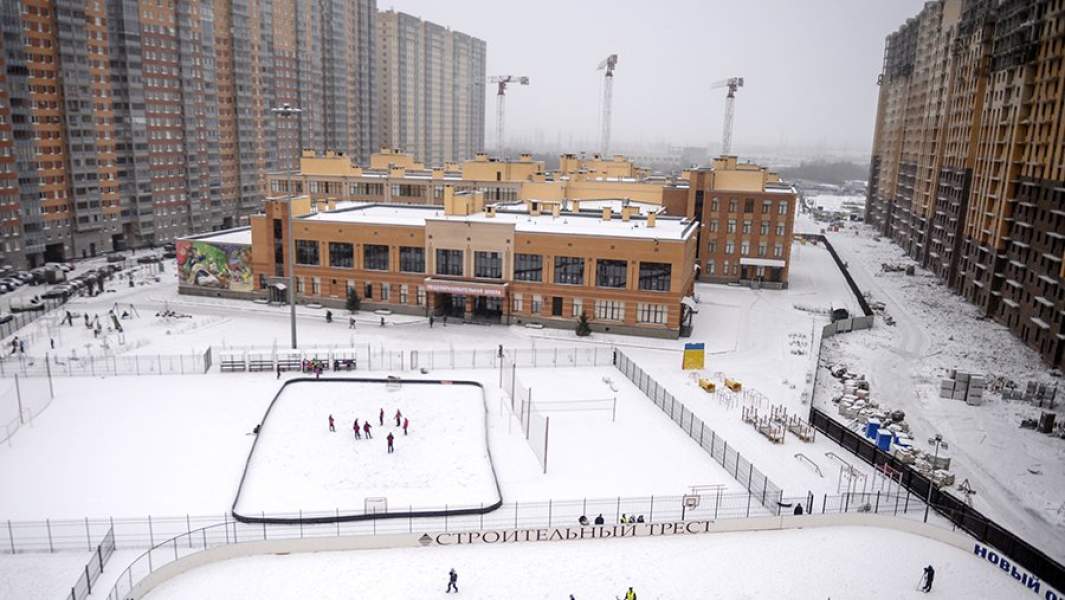 Новостройки в районе Кудрово в Санкт-Петербурге