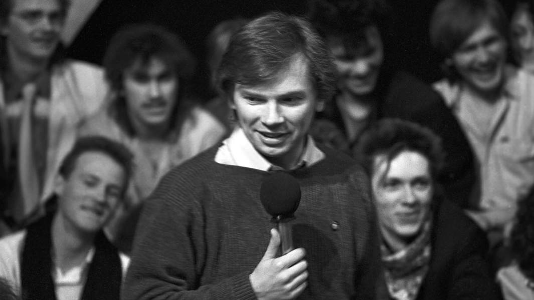 Один из организаторов Ленинградского рок-клуба и его второй президент Николай Михайлов