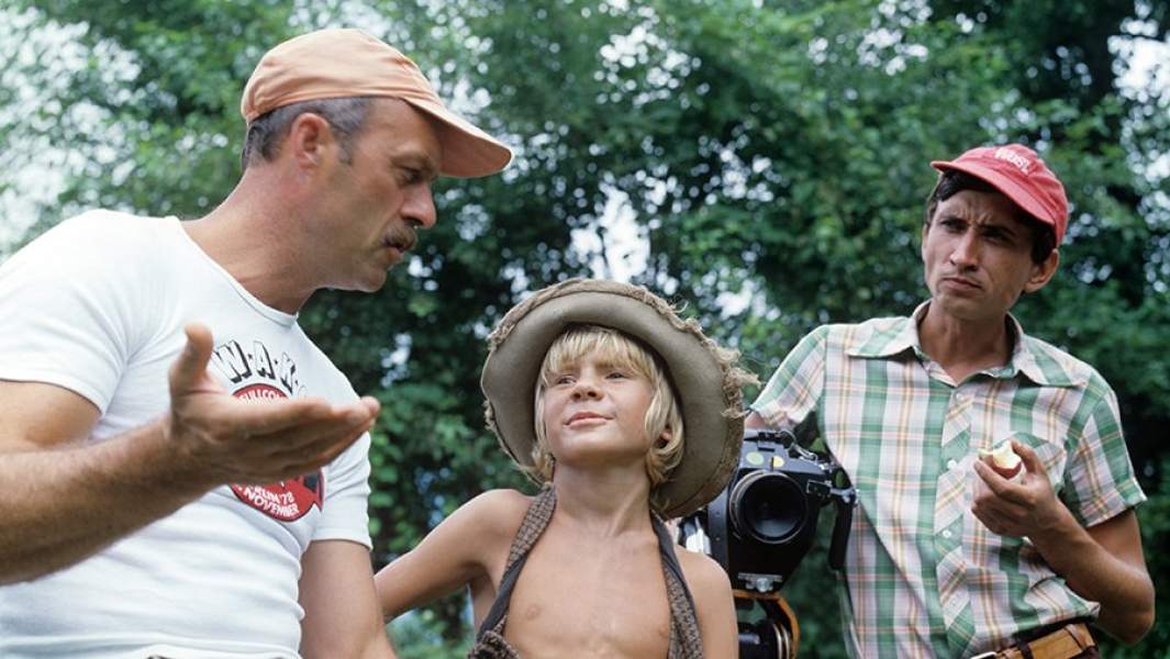 Съемки кинофильма «Приключения Тома Сойера и Гекльберри Финна», 1981 год