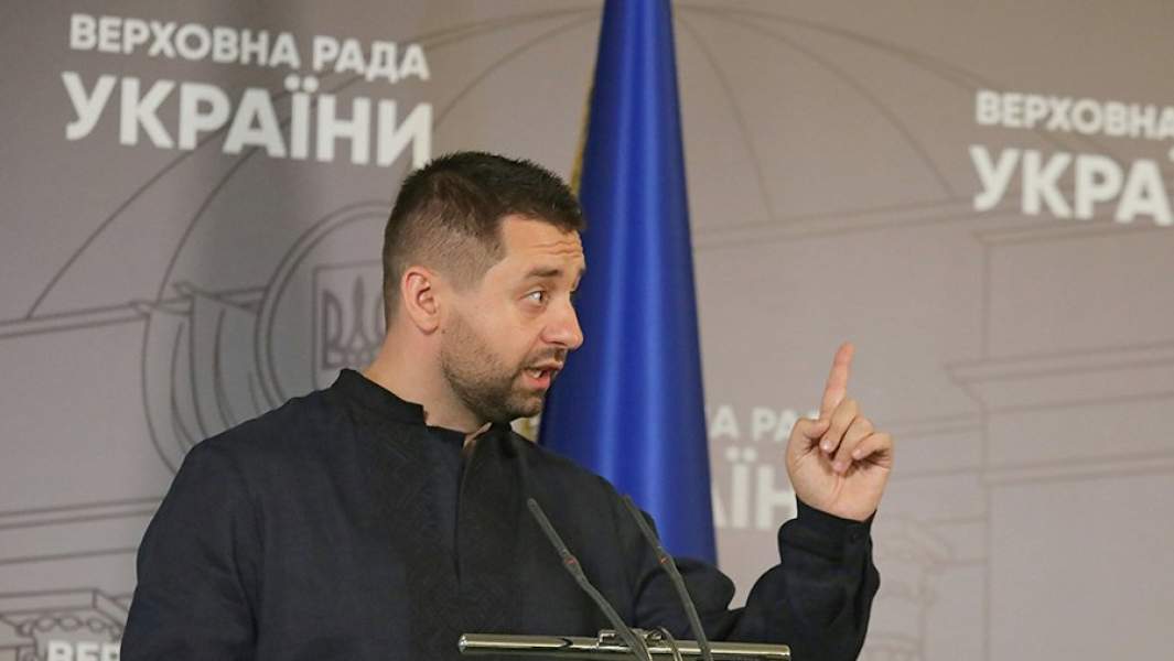 Глава парламентской фракции «Слуга народа» Давид Арахамияс