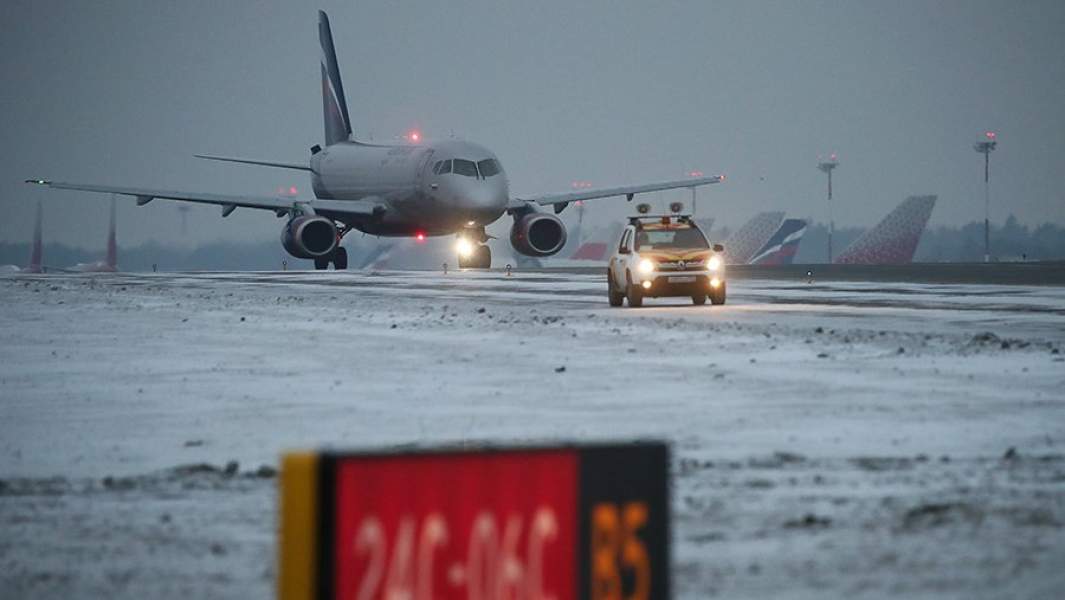 самолет посадка 