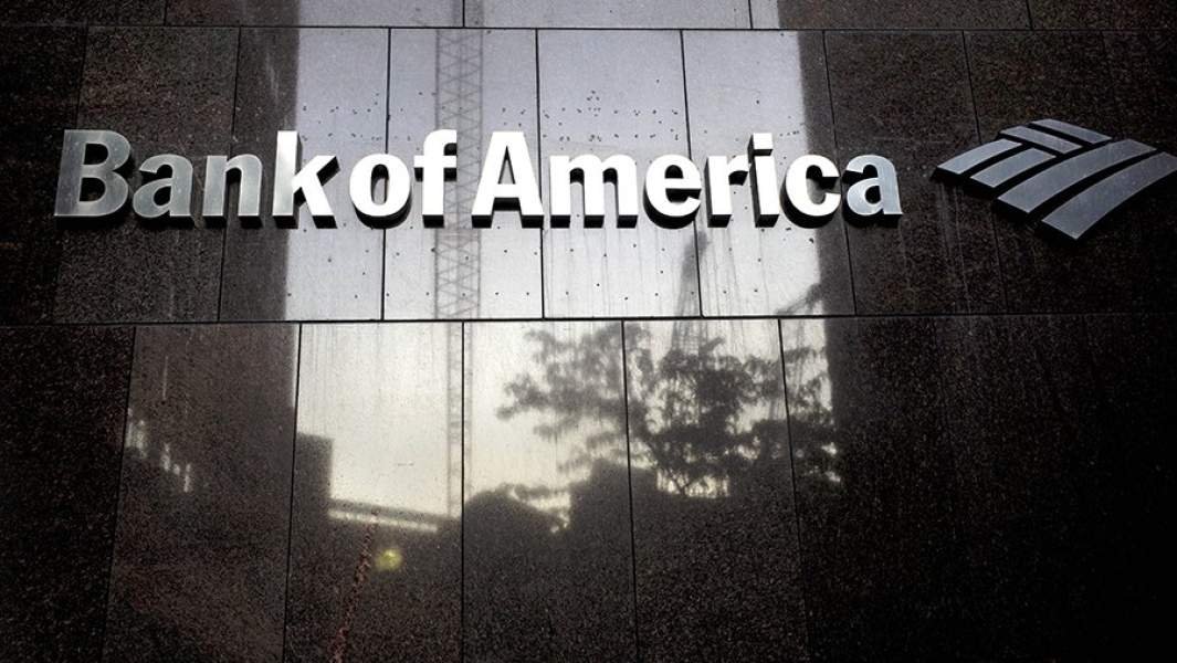 Вывеска Bank of America