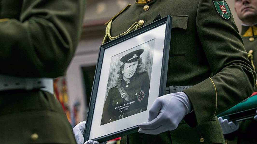 Перезахоронение Антанаса Крауялиса