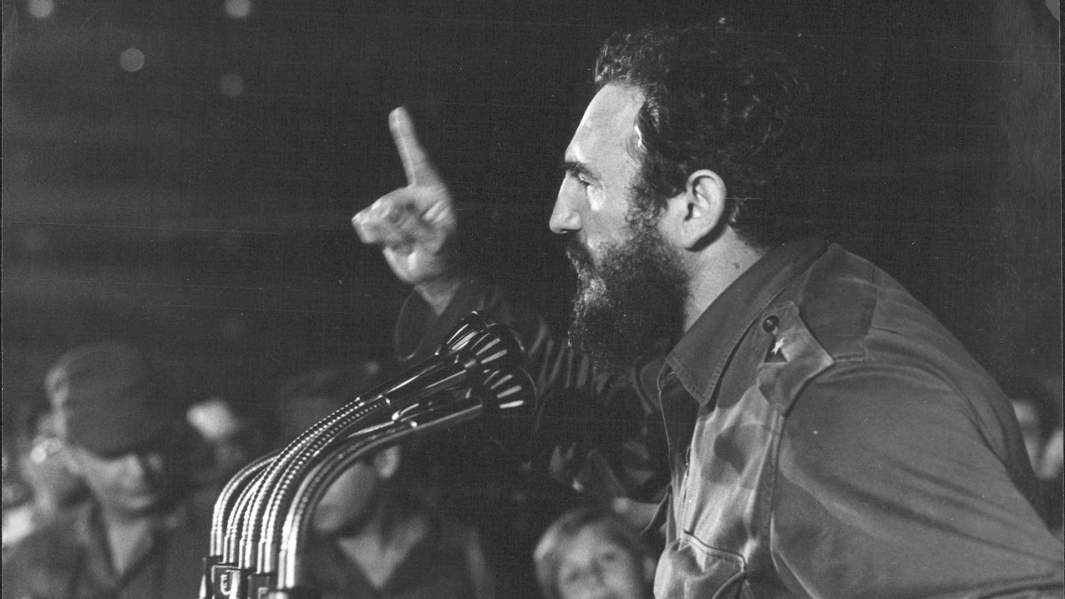 Майор Фидель Кастро, премьер-министр кубинского революционного правительства,1958 год