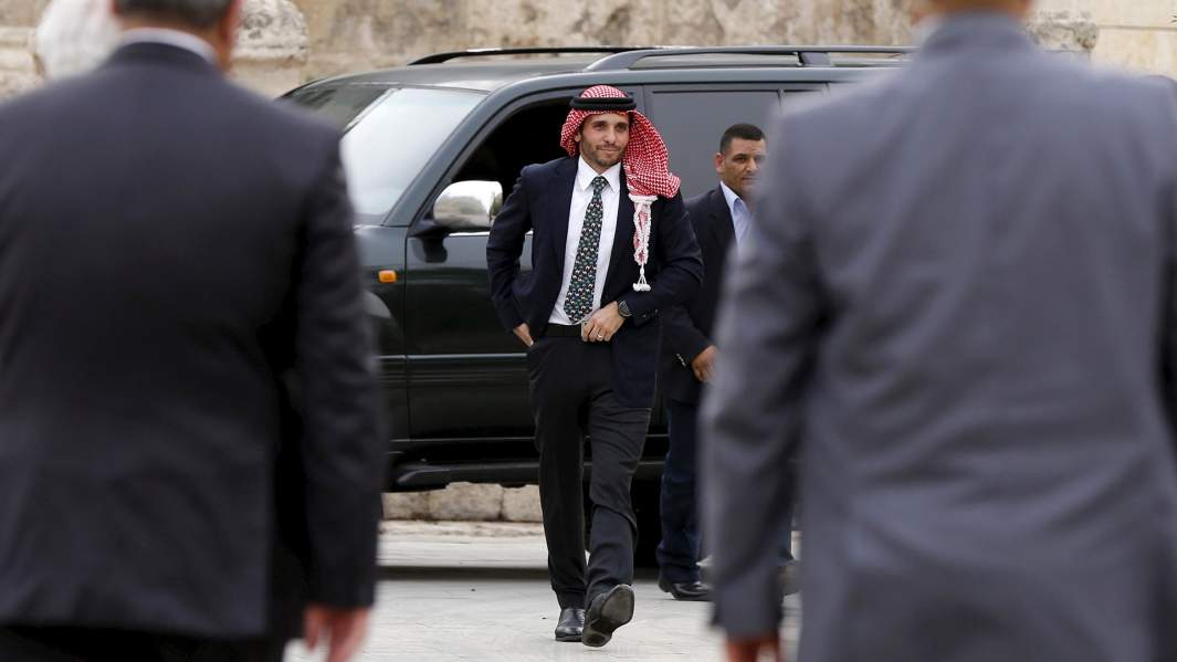 Бывший наследный принц Иордании Хамза бен Хусейн