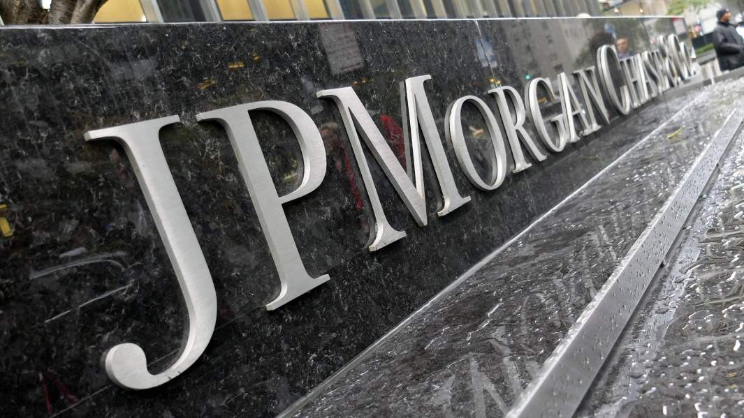 Логотип банка JP Morgan