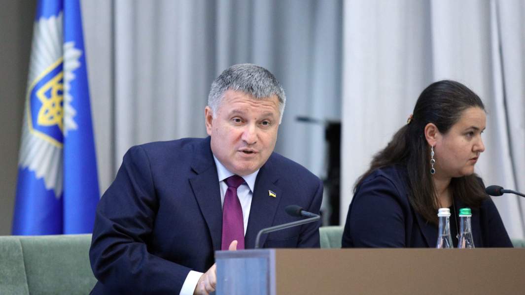 Арсен Аваков и Оксана Маркарова