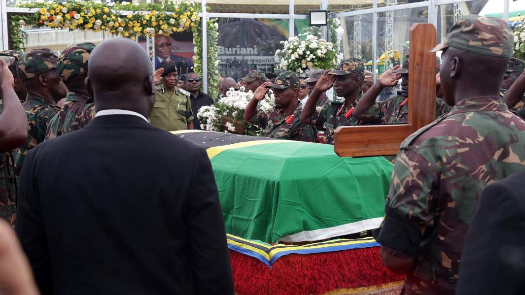 Похороны президента Танзании Джона Магуфули
