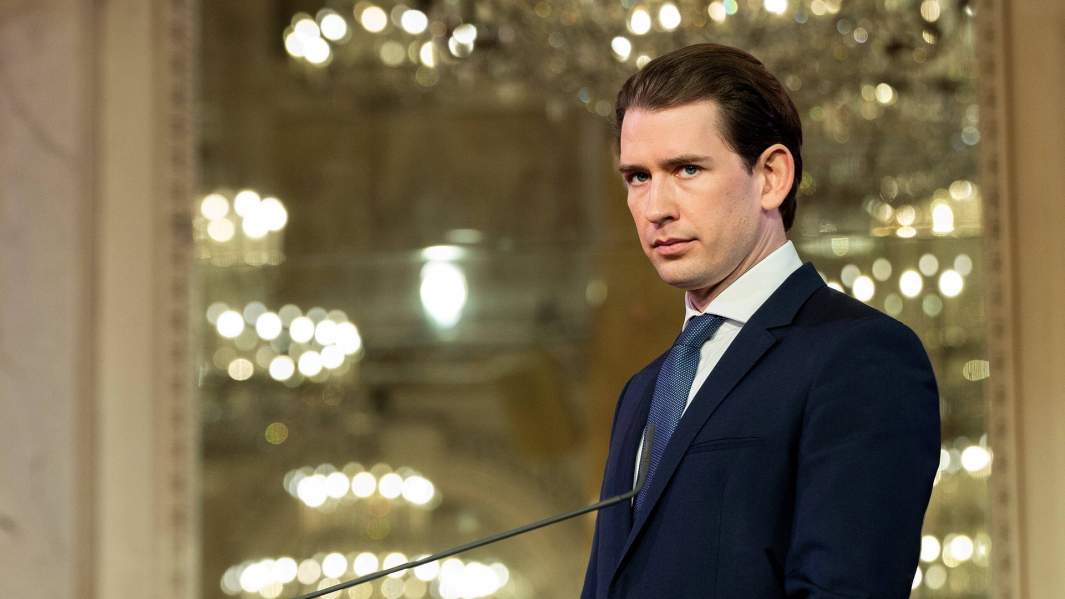 Федеральный канцлер Австрии Себастьян Курц