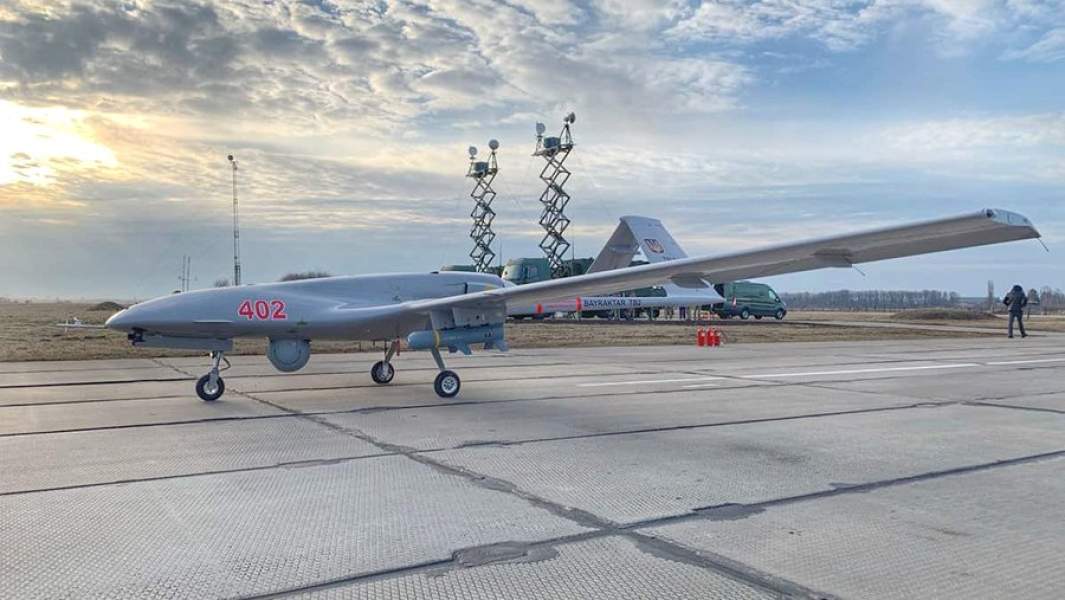 БПЛА Bayraktar ВВС Украины