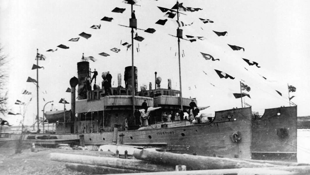 Минный тральщик «Виестурс». 1926 год