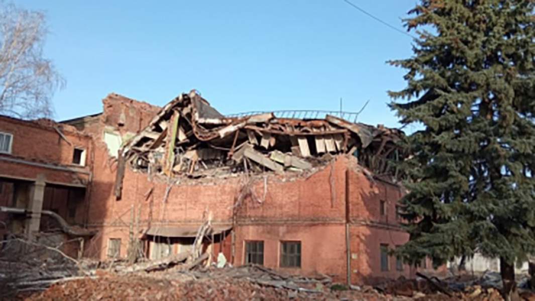 последствия обрушения кровли ТЭЦ в Тамбове