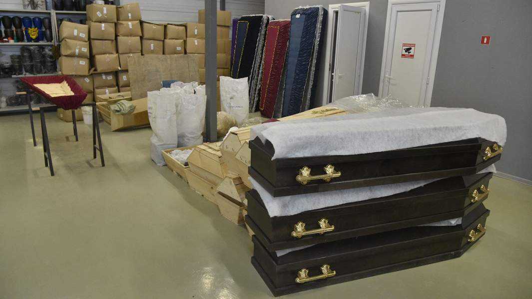 ритуальные услуги гробы