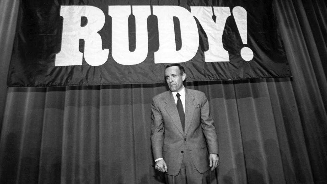 Руди Джулиани а посту мэра Нью-Йорка