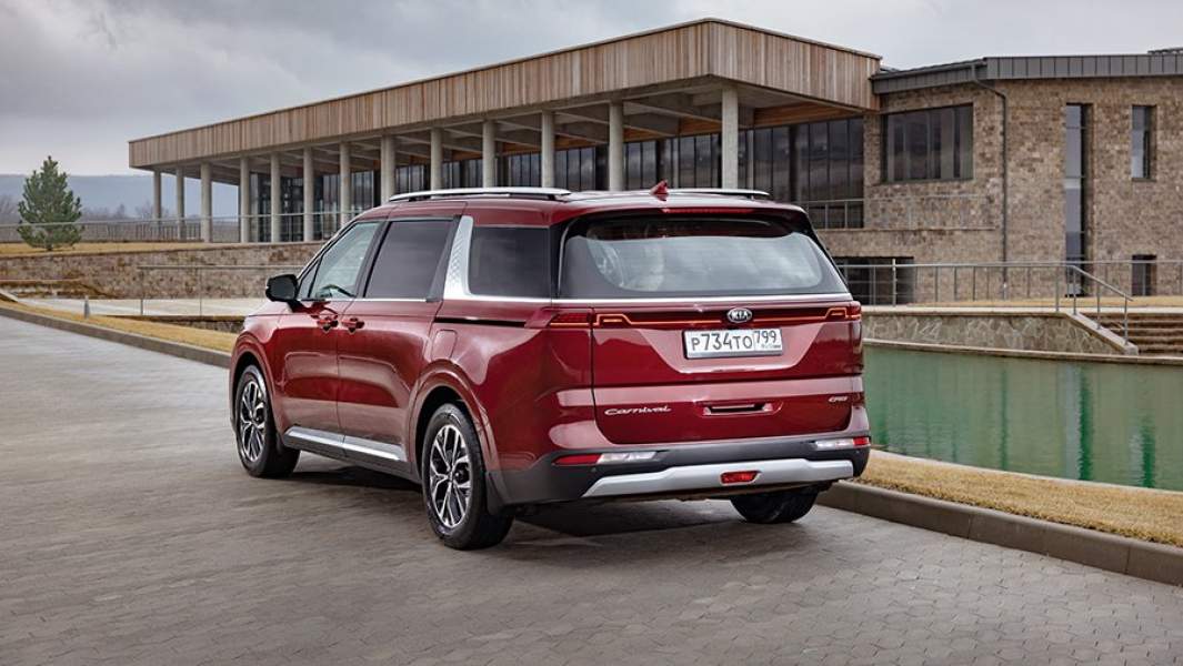 Габариты Kia Carnival: 5155×1995×1750 мм