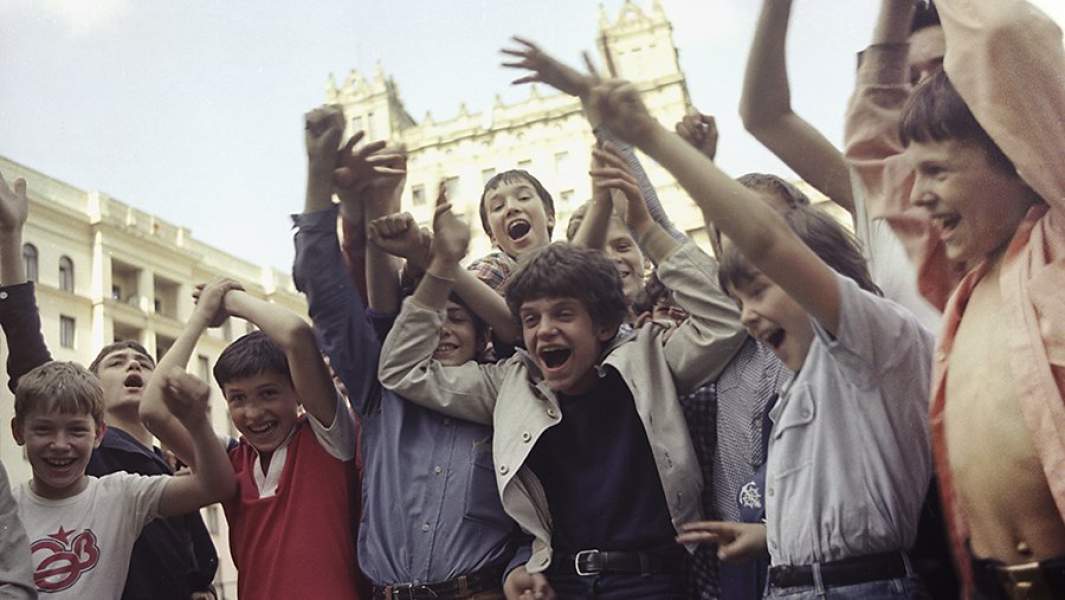 На съемках художественного фильма «Плюмбум, или Опасная игра»