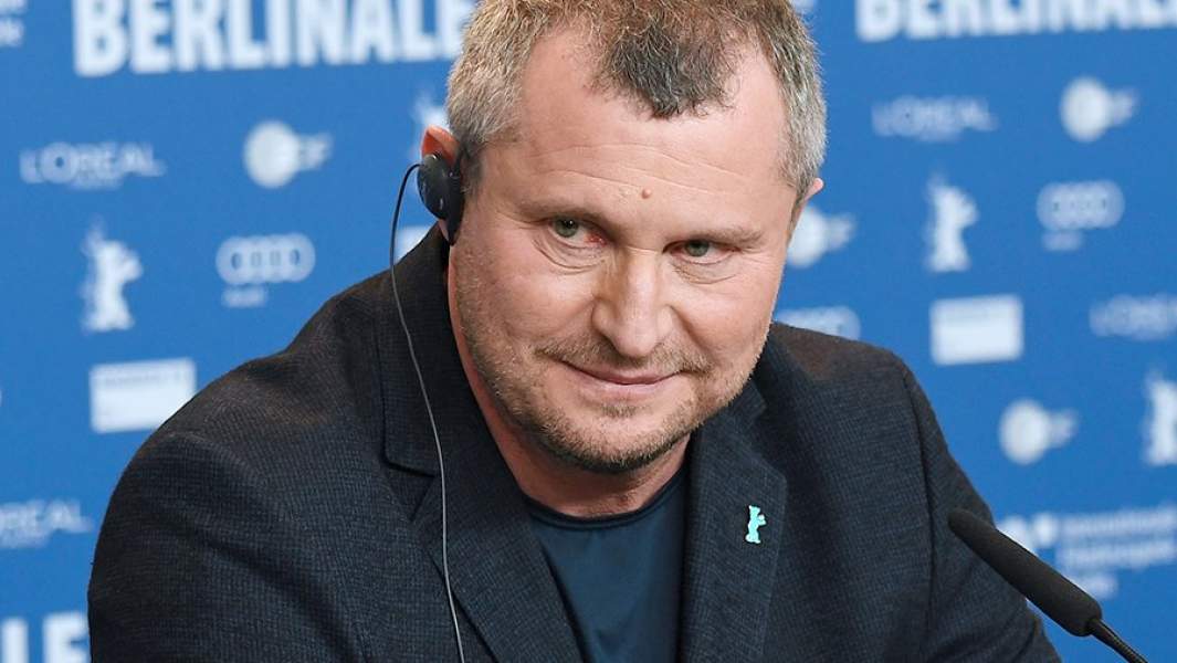 Режиссер, продюсер, актер и сценарист Вадим Перельман на пресс-конференции своего фильма «Уроки фарси» перед премьерой в рамках юбилейного 70-го Берлинского международного кинофестиваля «Берлинале - 2020»