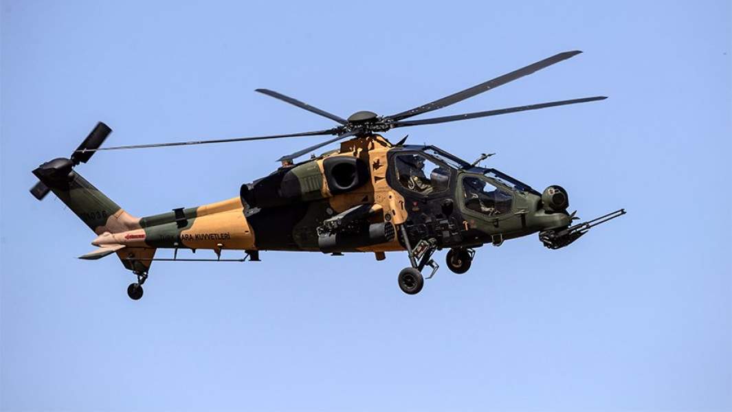 Турецкий вертолет TAI T129 ATAK 