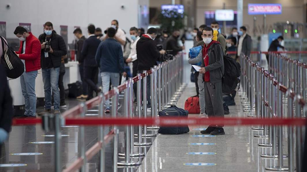 Работа международного аэропорта Стамбул 