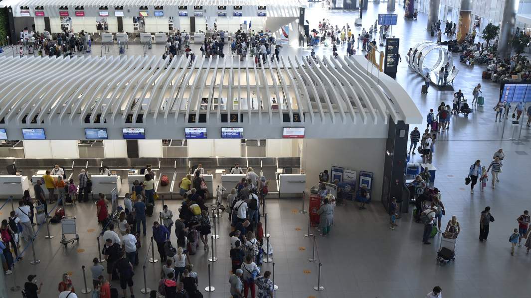 аэропорт в Симферополе