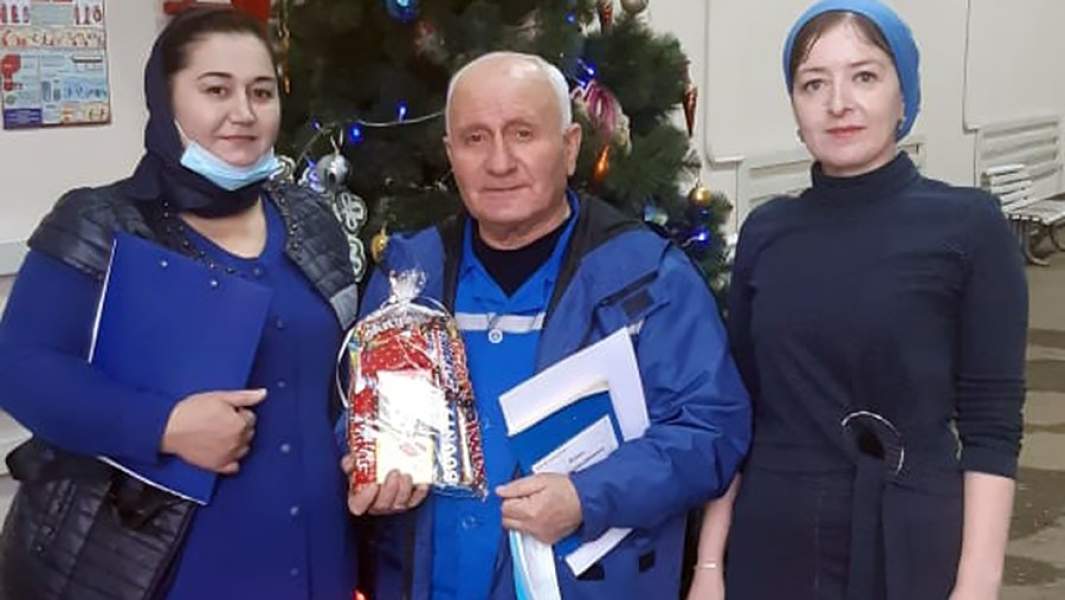 Фельшер Гудермесской подстанции скорой медицинской помощи Масхуд Израпов