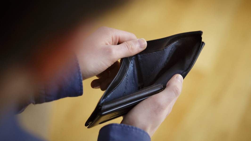 пустой кошелек