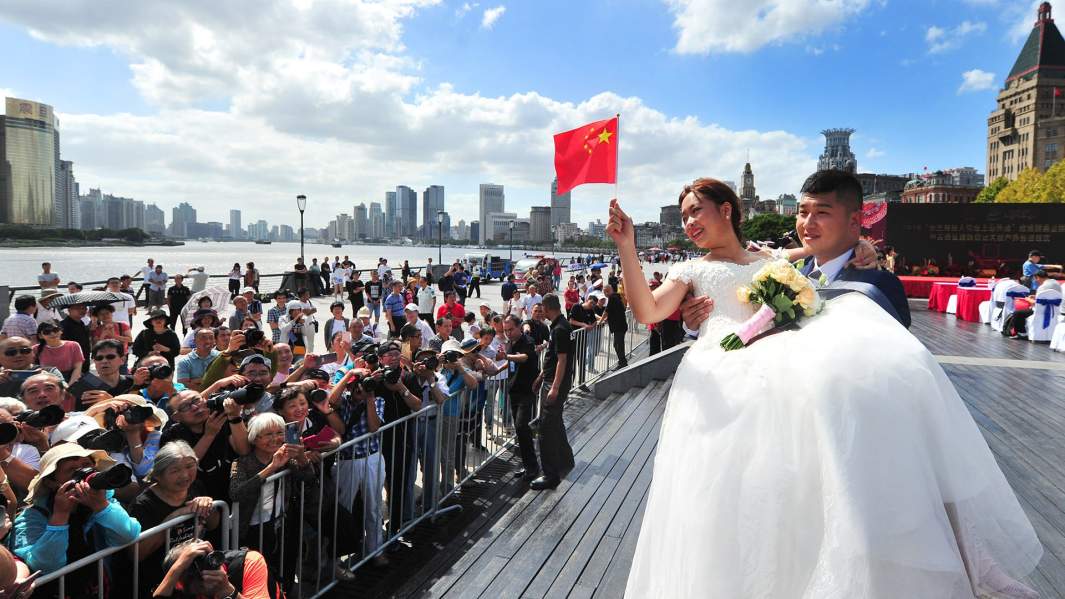 свадьба в Китае