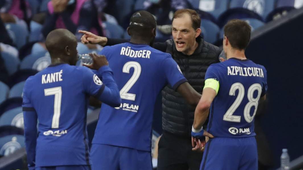 Главный тренер «Челси» Томас Тухель во время матча