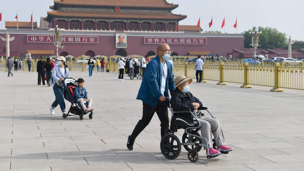 старики китай