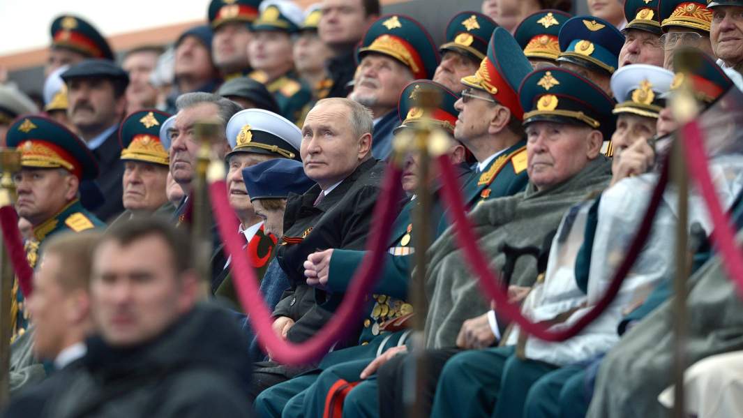 Владимир Путин, Эмомали Рахмон и Сергей Шойгу 