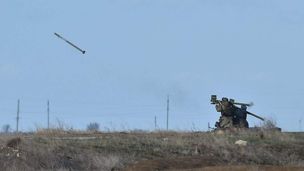 ПЗРК "Верба" в действии 