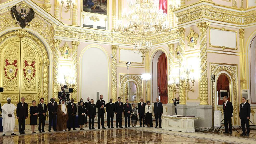 Церемония вручения верительных грамот