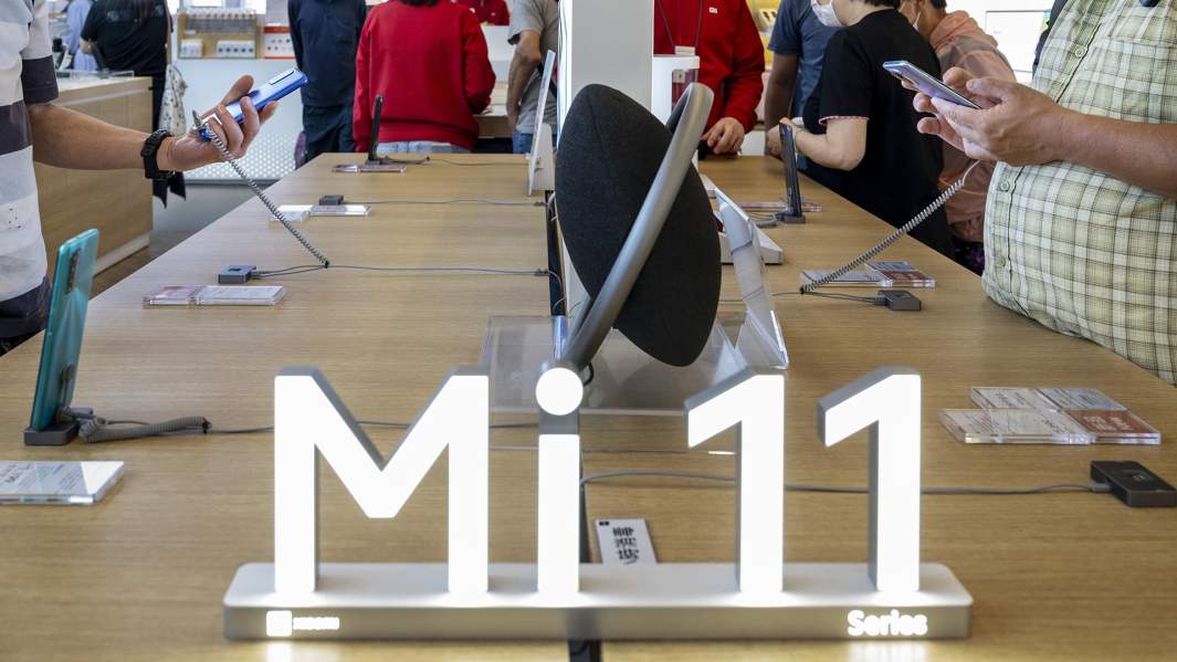 Магазин Xiaomi в Гонконге