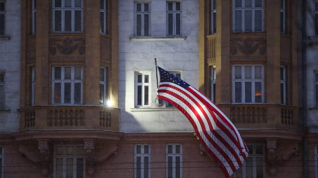 Здание посольства США в Москве