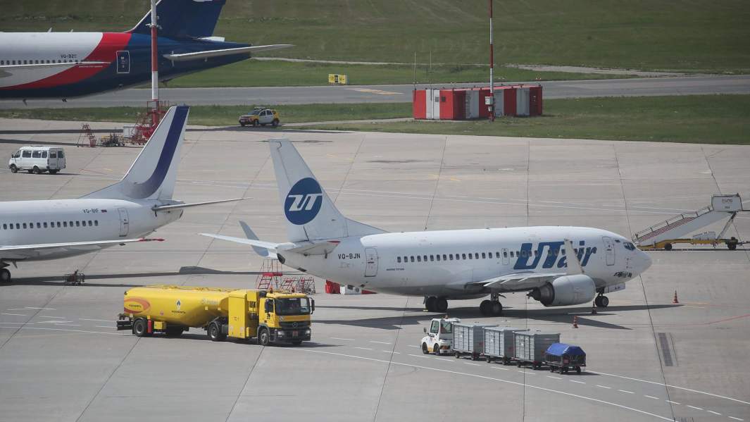 заправка самолет