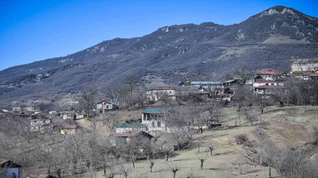 Бывшее армянское село по дороге на Шушу