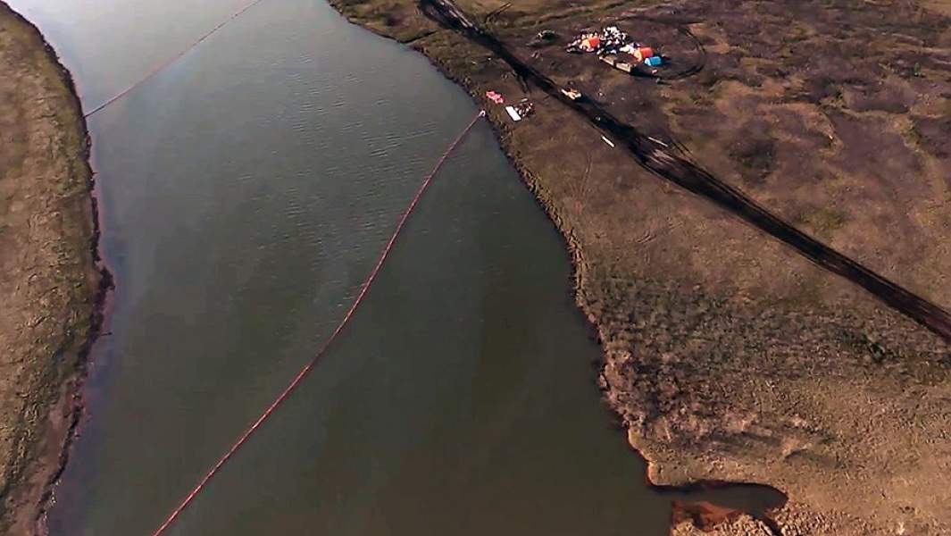 Ликвидация последствий разлива топлива на ТЭЦ-3