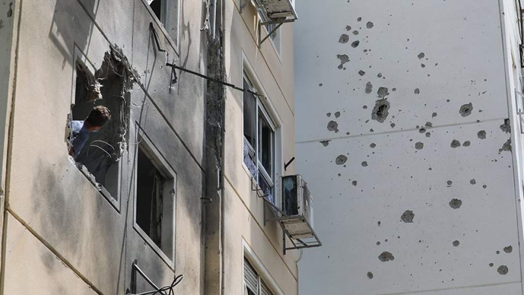 последствия обстрела 