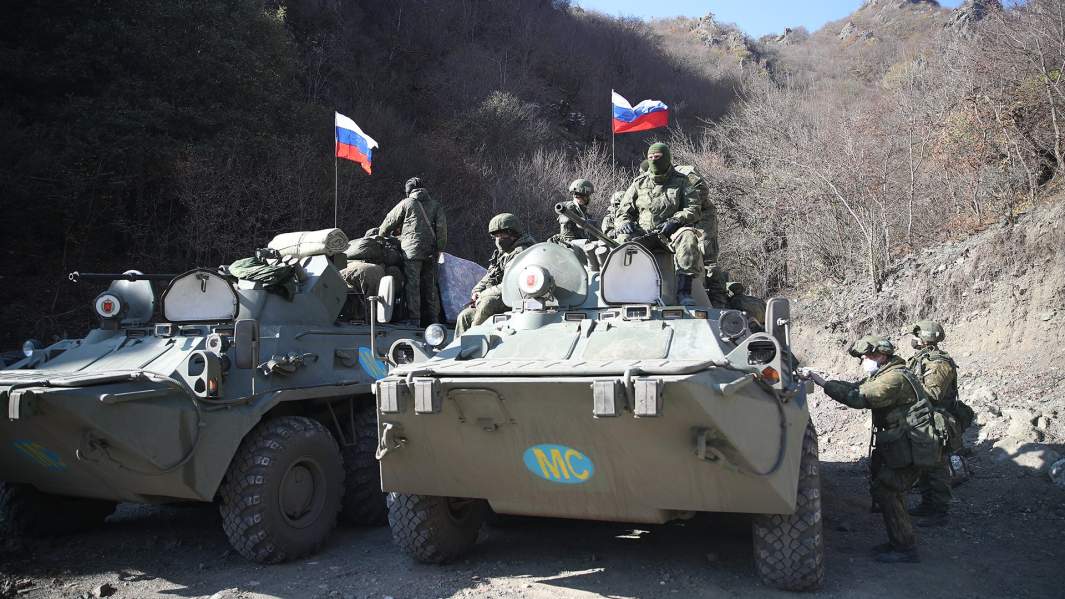 Российские миротворцы в Нагорном Карабахе