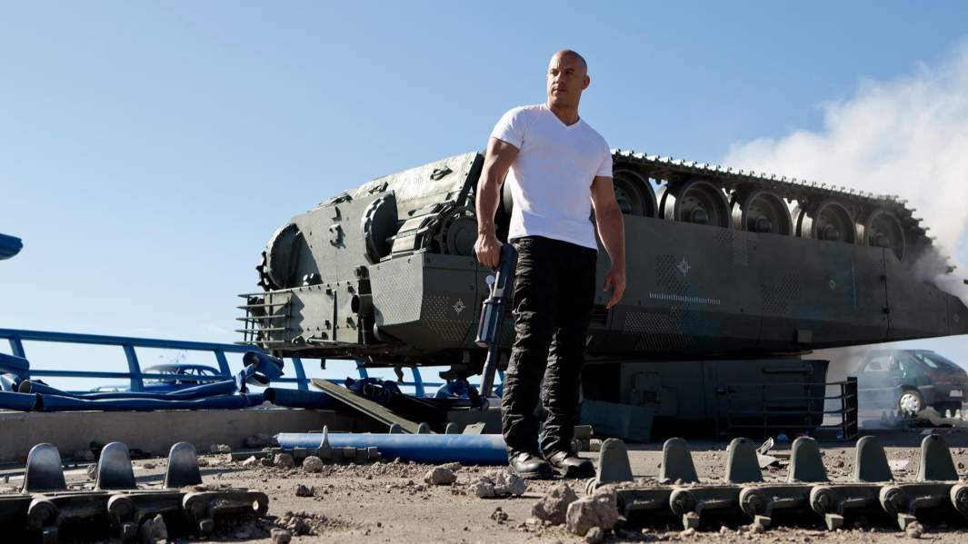 Кадр из фильма «Форсаж 6»