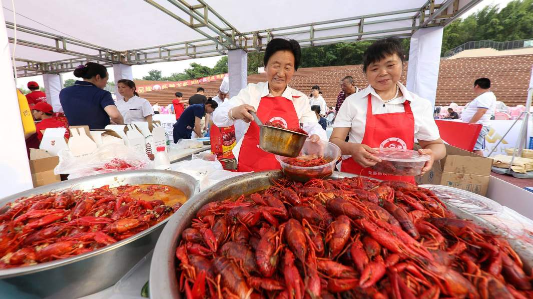 фестиваль еды в Китае