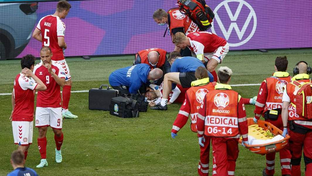 Чемпионат Европы по футболу Евро-2020: Дания - Финляндия