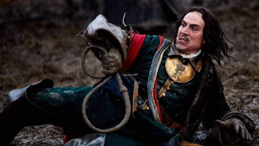 Актер Дмитрий Дюжев в роли Петра I в фильме «Тобол»