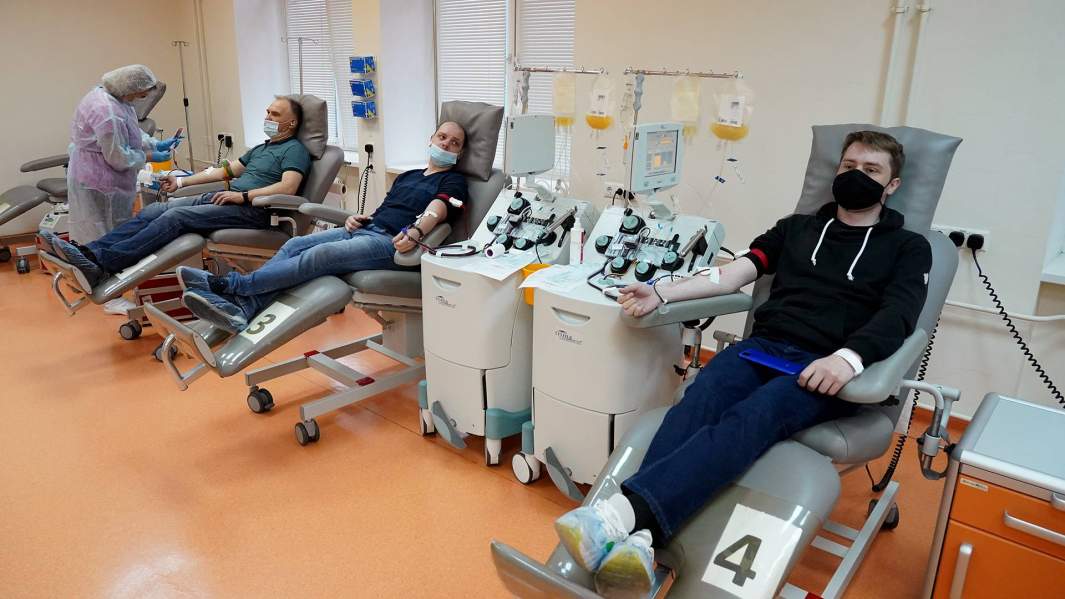 забор крови у доноров