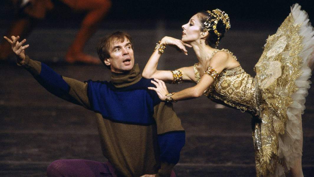 Рудольф Нуреев и Флоренс Клерк