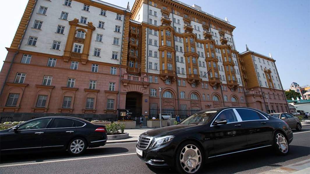 Здание посольства США в Москве